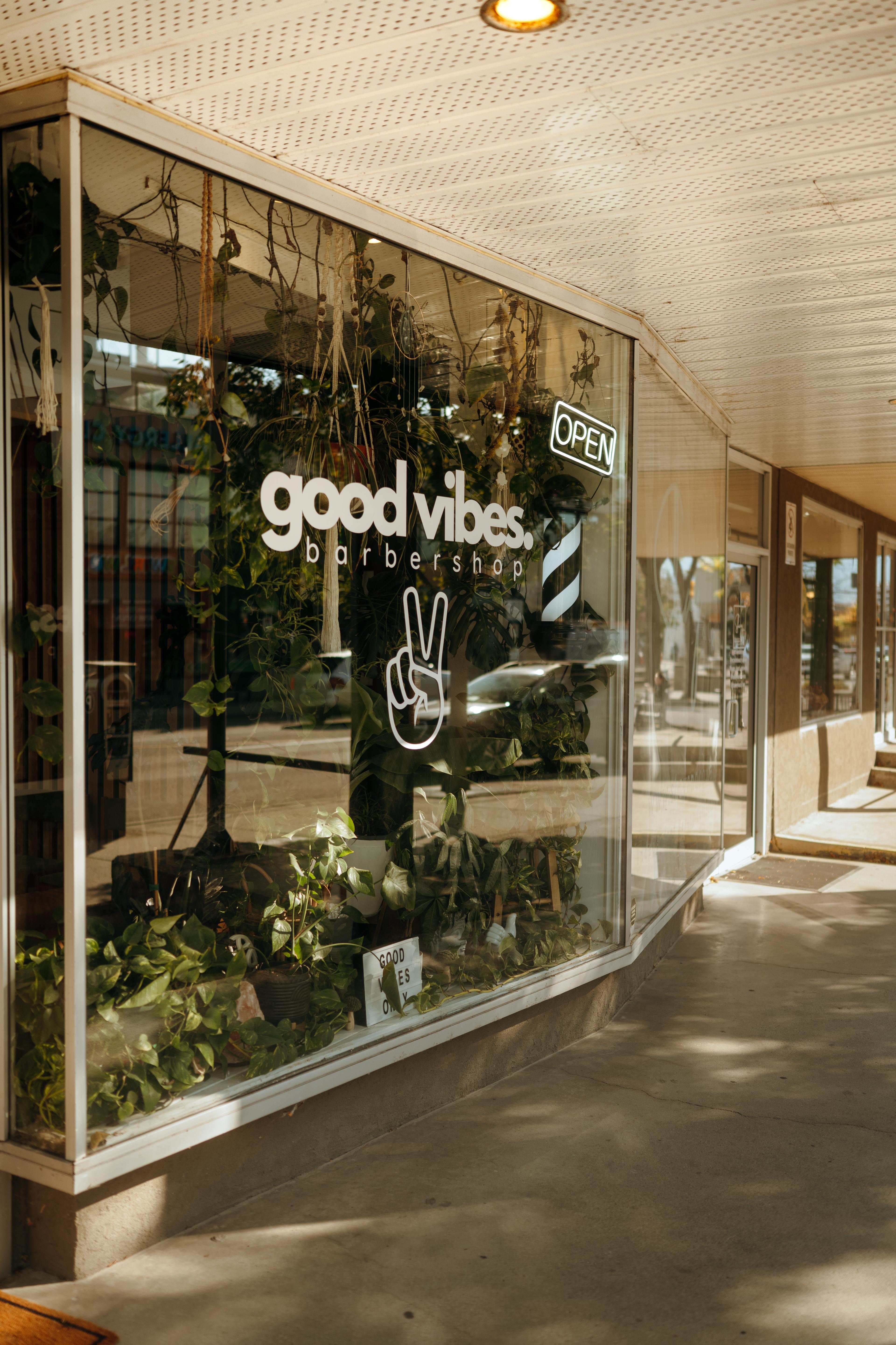 Inside Good Vibes Barber Shop in Kelowna