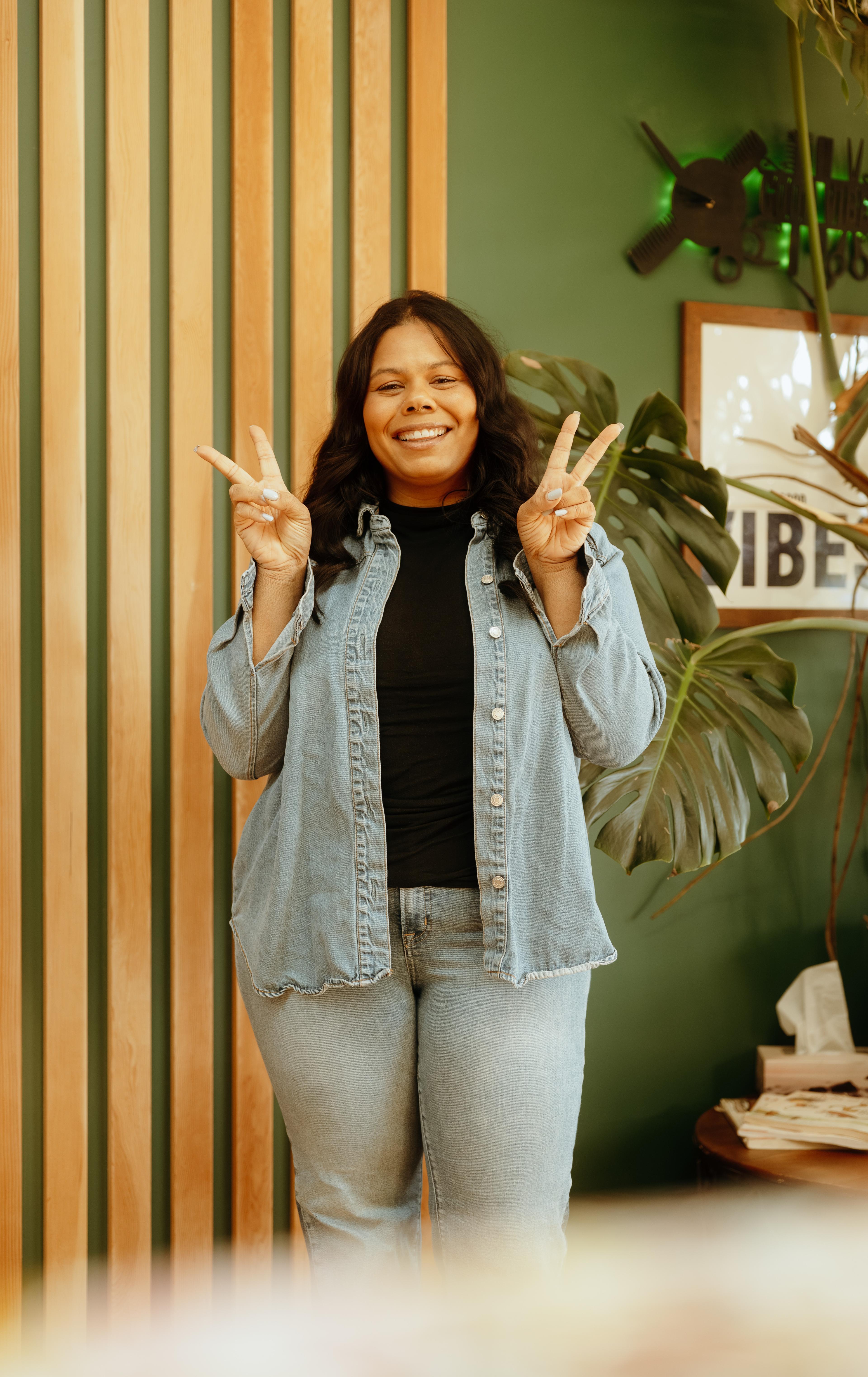 Nicole, founder of Good Vibes Barber Shop