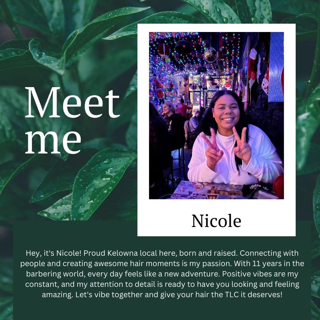 Nicole (Kelowna Barber Girl)